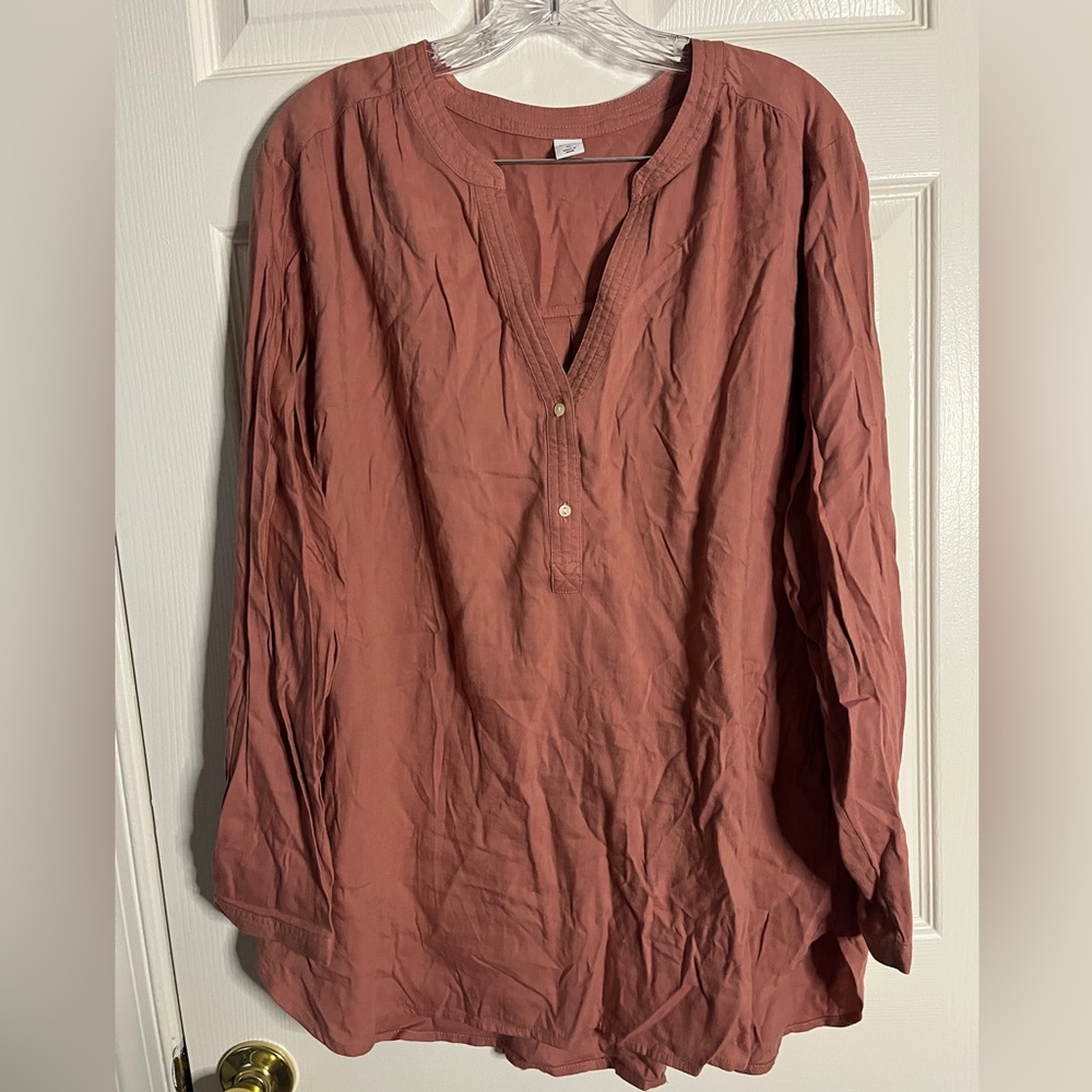 Pink tunic shirt